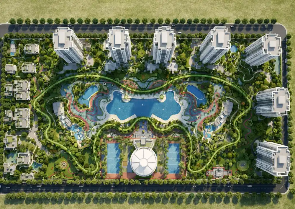 Gaur Chrysalis Site Plan